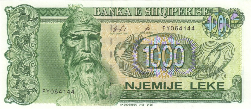 Albania P61c 1.000 Leke 1996 UNC