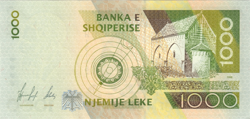 Albania P65 1.000 Leke 1996 UNC