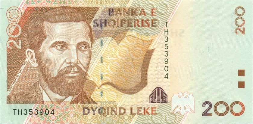 Albania P67 200 Leke 2001 UNC