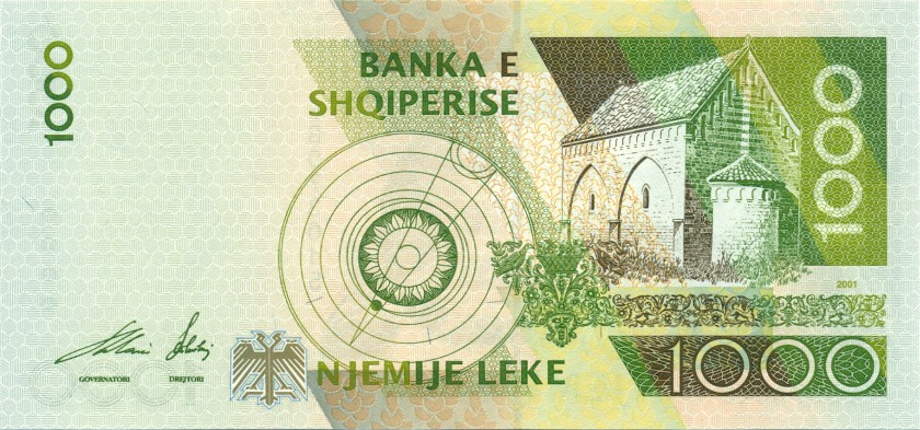 Albania P69 1.000 Leke 2001 UNC