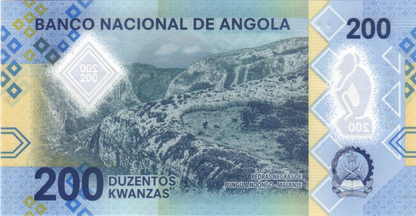 Angola P-NEW 200 Kwanzas 2020 UNC