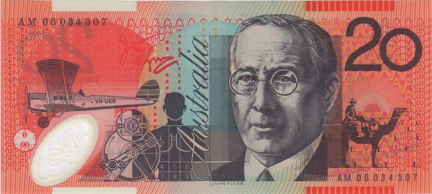Australia P59d 20 Dollars 2006 UNC