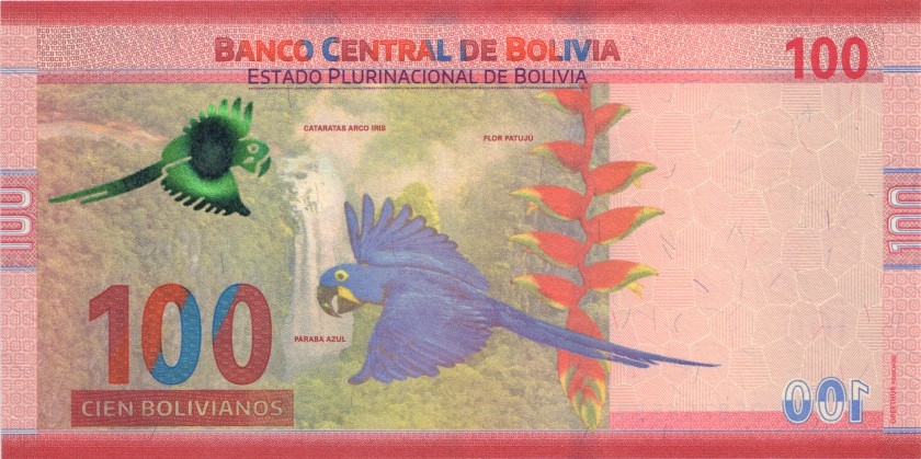 Bolivia P-W251 100 Bolivianos 2018 UNC