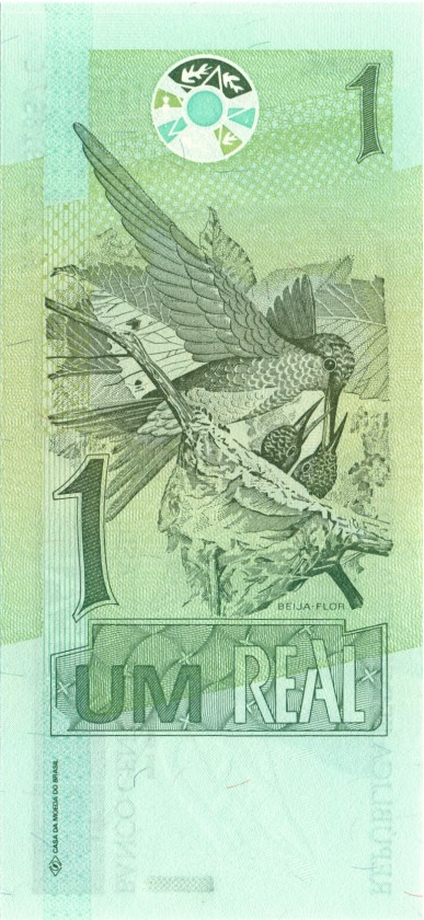 Brazil P251 1 Real 2003 UNC