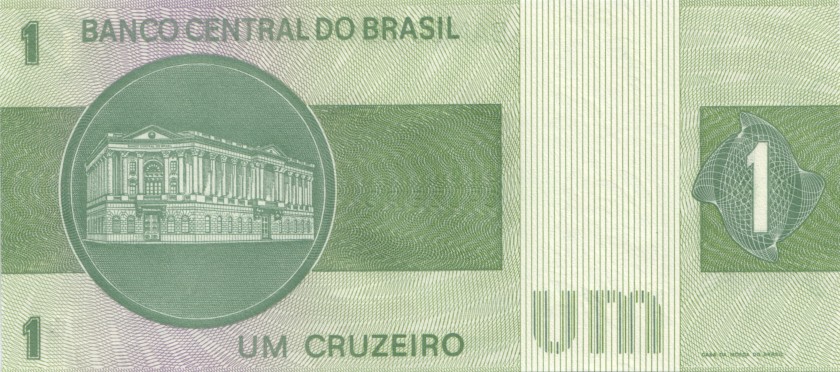 Brazil P191Abr REPLACEMENT 1 Cruzeiro 1975 UNC