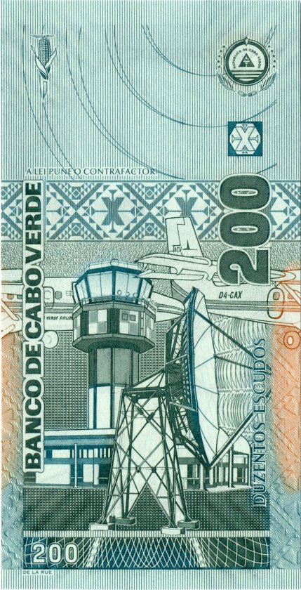 Cape Verde P68 200 Escudos 2005 UNC