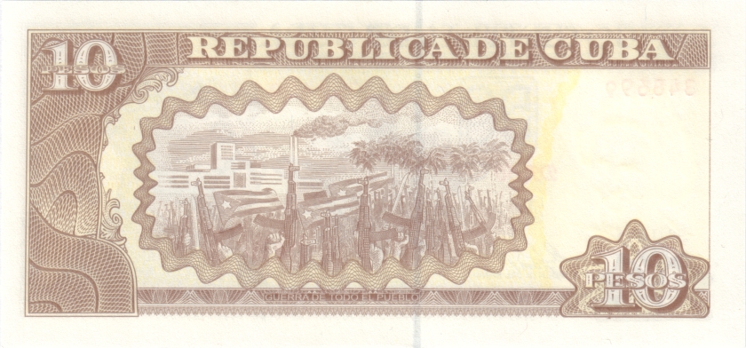 Cuba P117q 10 Pesos 2015 UNC
