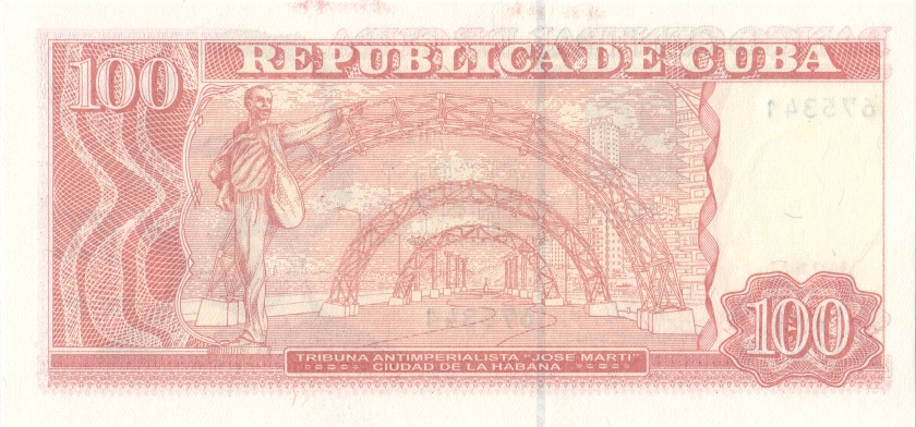 Cuba P129i 100 Pesos 2017 UNC