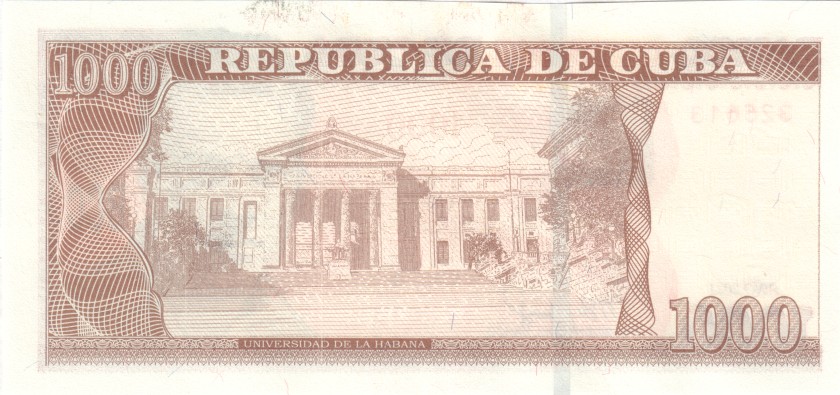 Cuba P132 1.000 Pesos 2021 UNC