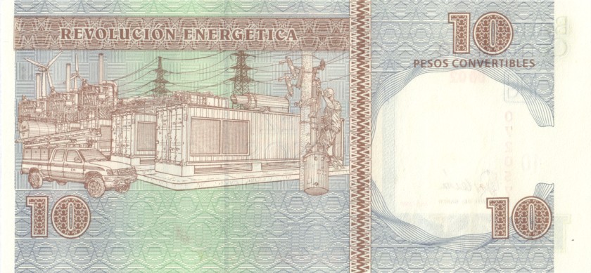 Cuba P-FX49 10 Pesos 2007 UNC