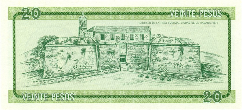 Cuba P-FX9 20 Pesos 1985 UNC