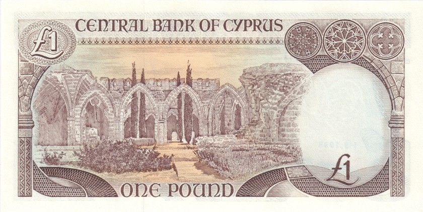 Cyprus P53d 1 Pound / Lira 1995 UNC