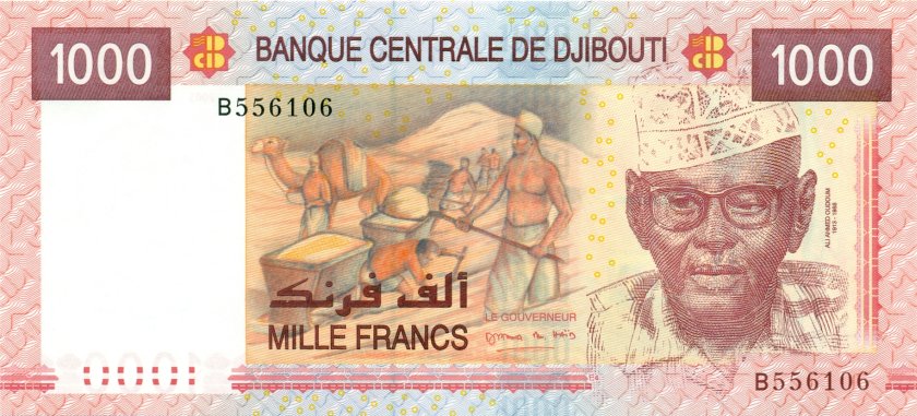 Djibouti P42 1.000 Francs 2005 UNC