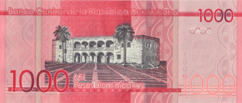 Dominican Republic P193f 1.000 Pesos Oro 2021 UNC
