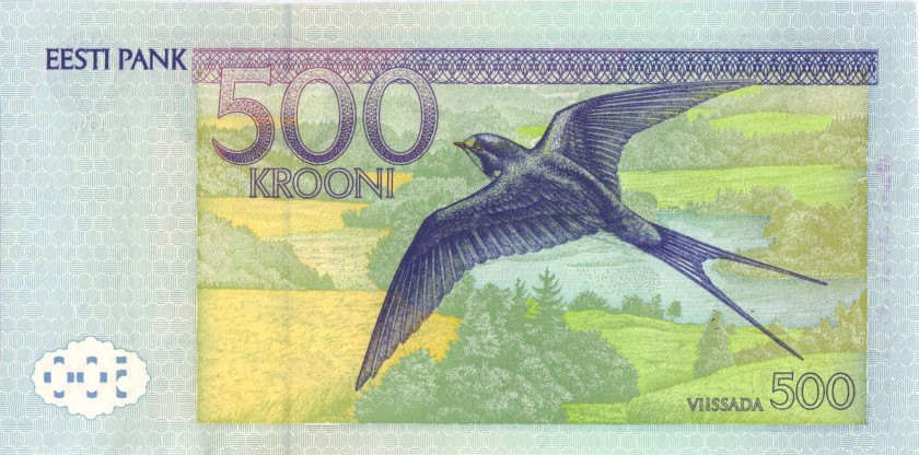 Estonia P81a AP000692 500 Krooni 1996 UNC
