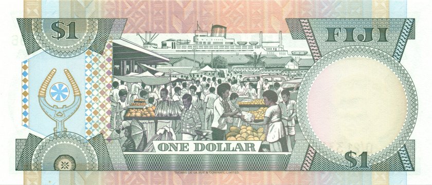 Fiji P89 1 Dollar 1993 UNC