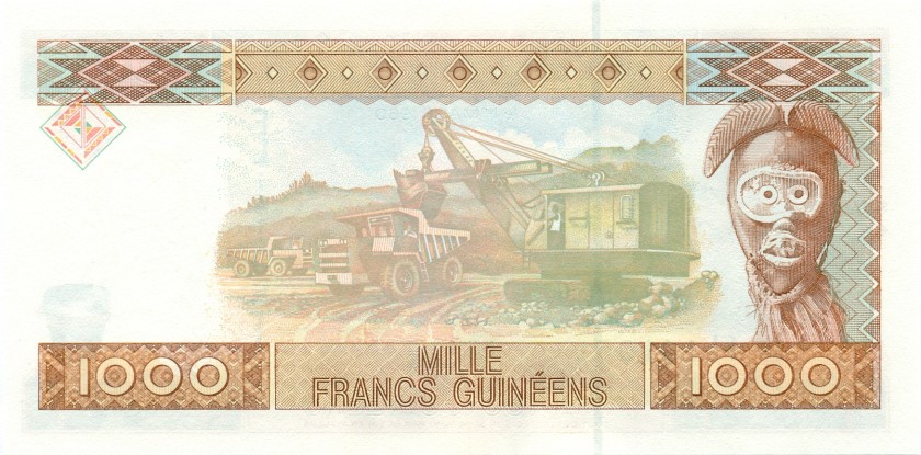 Guinea P37 1.000 Guinean Francs 1998 UNC