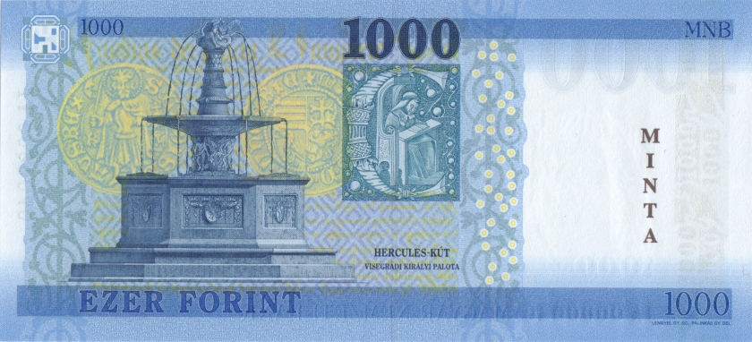 Hungary P203c SPECIMEN 1.000 Forint 2021 UNC