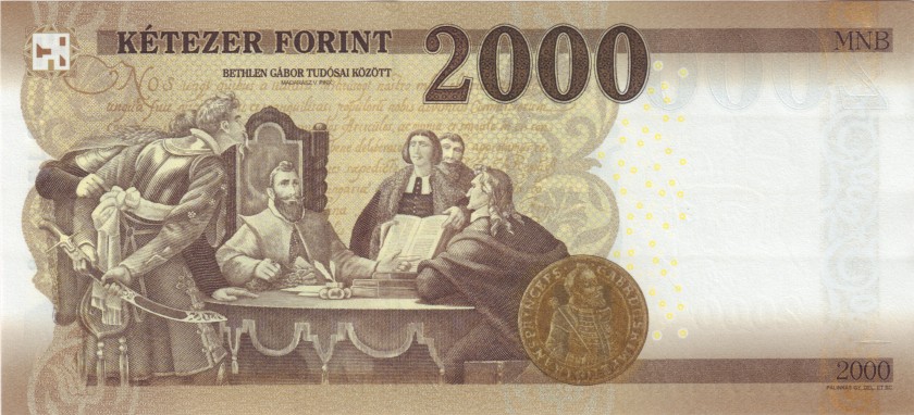 Hungary P204a 2.000 Forint 2016 UNC