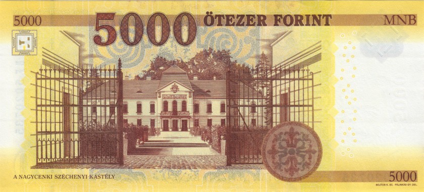 Hungary P205c 5.000 Forint 2020 UNC