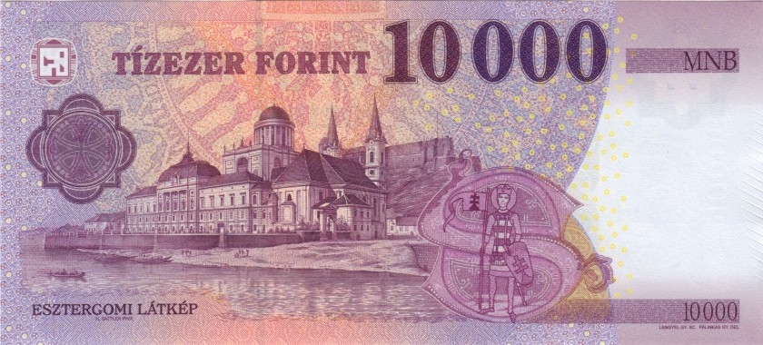 Hungary P206e 10.000 Forint 2021 UNC