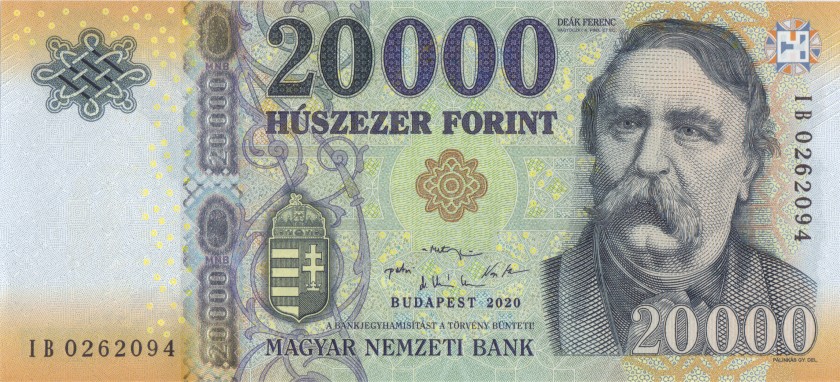 Hungary P207d 20.000 Forint 2020 UNC