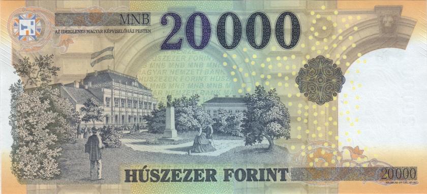 Hungary P207e 20.000 Forint 2021 UNC