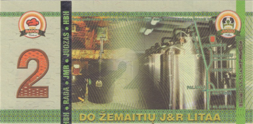 Lithuania PNL 1, 2, 3, 4, 5, 7, 10, 13, 15, 20 HBH Litas 10 banknotes 2005 UNC