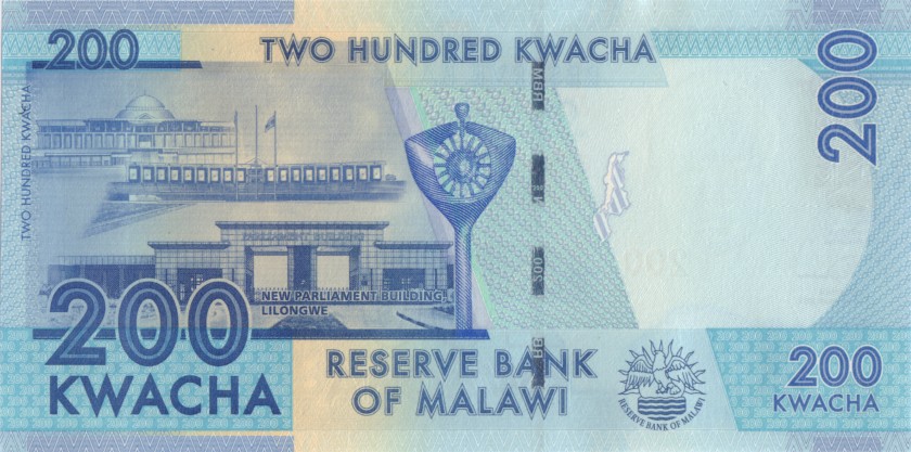 Malawi P60e 200 Kwacha 2019 UNC