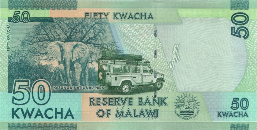 Malawi P64c 50 Kwacha 2016 UNC