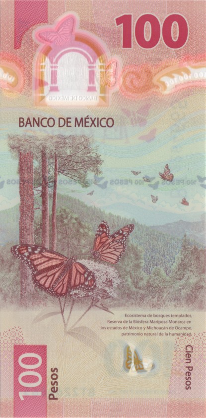 Mexico P-W134(15) 100 Pesos 21.05.2021 UNC