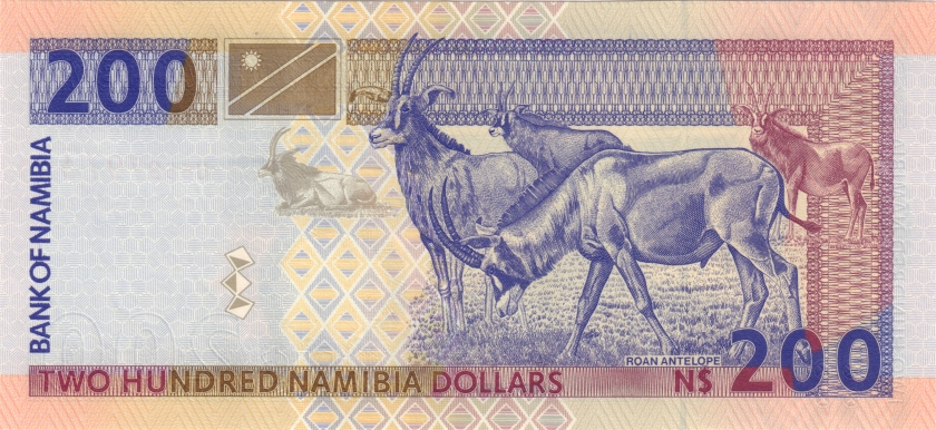 Namibia P10b 200 Namibia Dollars UNC