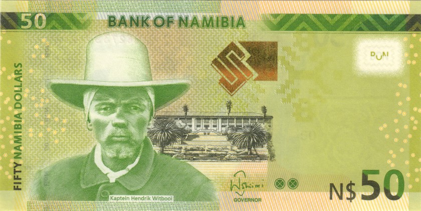 Namibia P13c 50 Namibia Dollars 2019 UNC