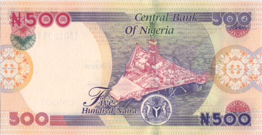 Nigeria P30i 500 Naira 2010 UNC