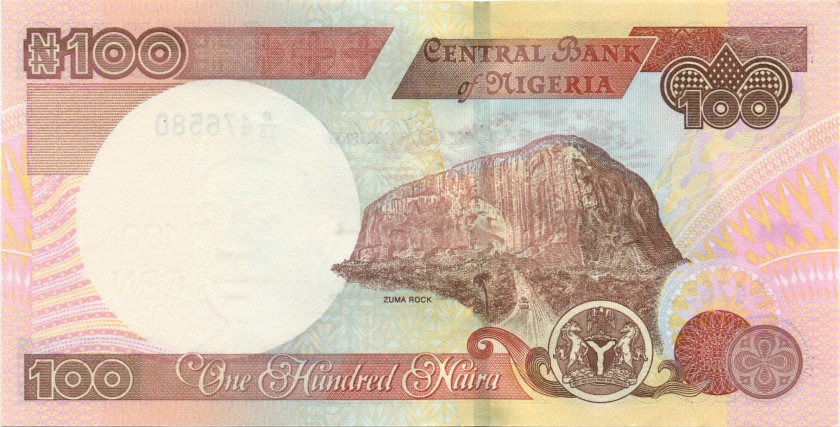 Nigeria P28k 100 Naira 2011 UNC