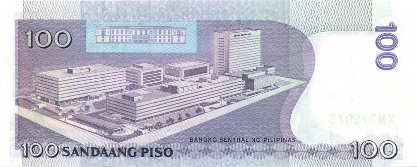 Philippines P194b 100 Philippines Pesos 2009 UNC