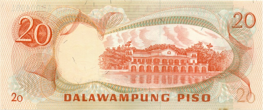 Philippines P150 20 Philippines Pesos 1970