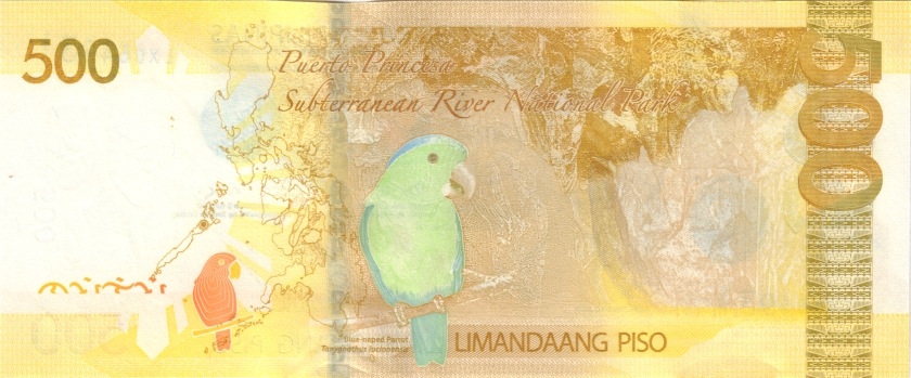 Philippines P210d 500 Philippines Pesos 2020 UNC