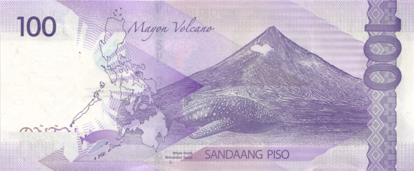Philippines P222c 100 Philippines Pesos 2017 UNC