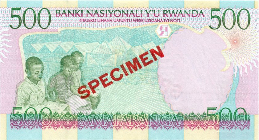 Rwanda P23s-P28s SPECIMENS UNC