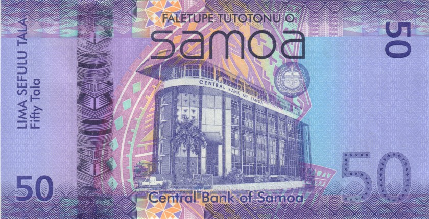 Samoa P41b 50 Tala 2014 UNC