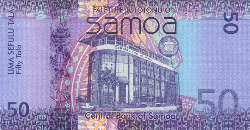Samoa P42 0505050 RADAR 50 Tala 2012 UNC