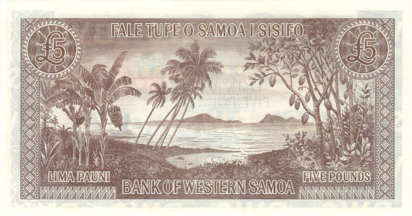 Samoa P-CS15 5 Pounds 2020 UNC