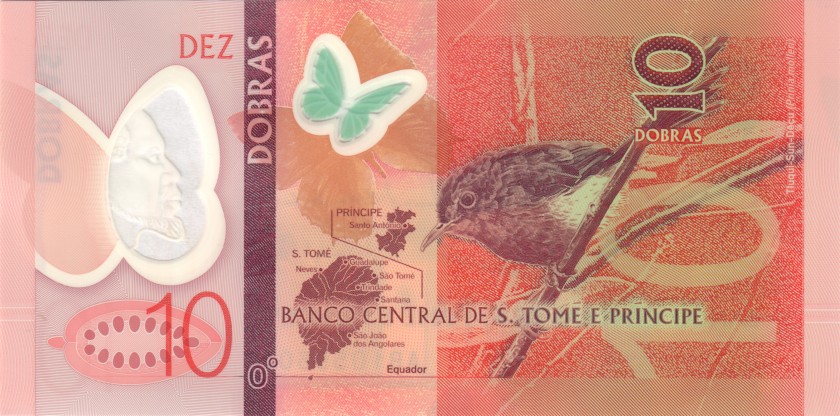 Sao Tome and Principe P71 10 Dobras 2016 UNC