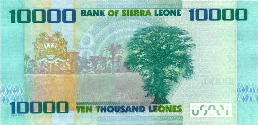 Sierra Leone P33 10.000 Leones 2010 UNC