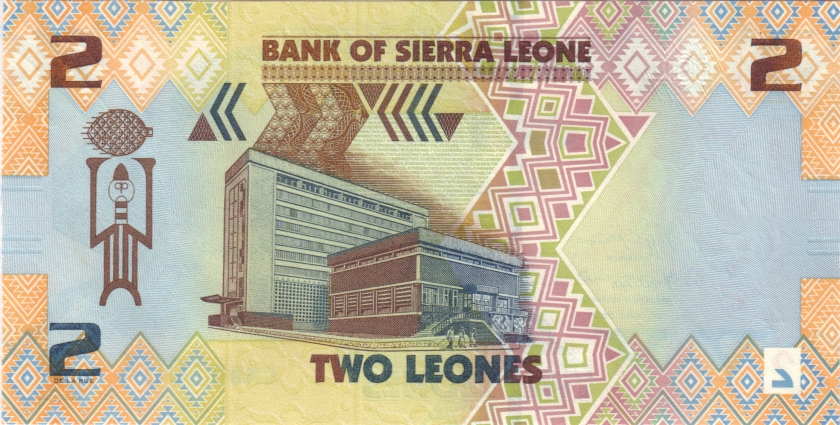 Sierra Leone P-W35 2 Leones 2022 UNC