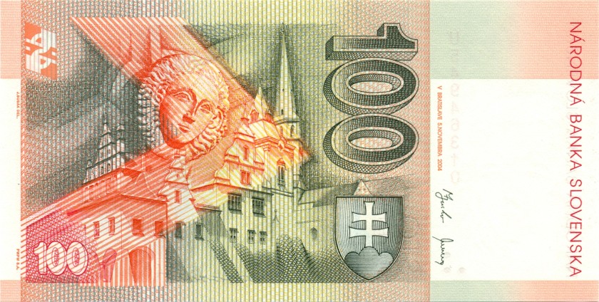 Slovakia P44 100 Slovak Korunas 2004 UNC