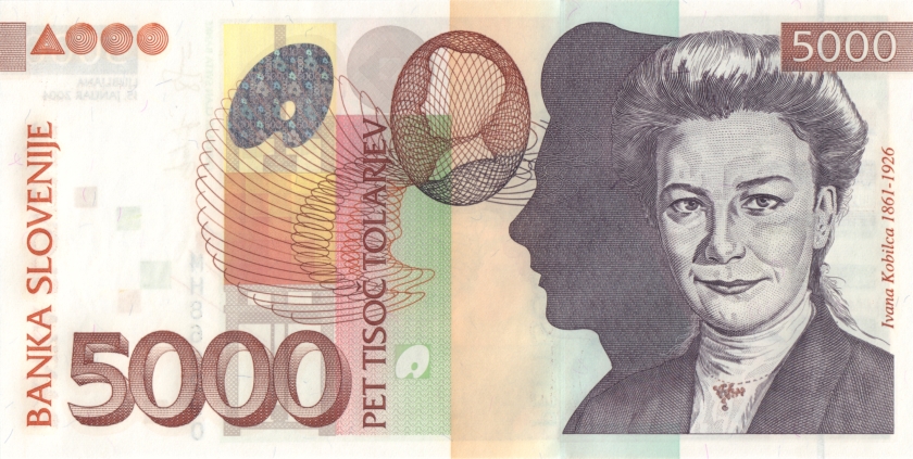 Slovenia P33b 5.000 Tolars 2004 UNC