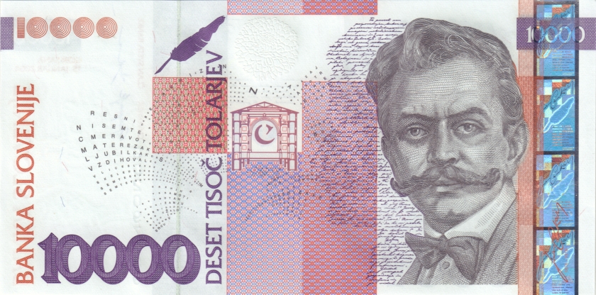 Slovenia P34b 10.000 Tolars 2004 UNC
