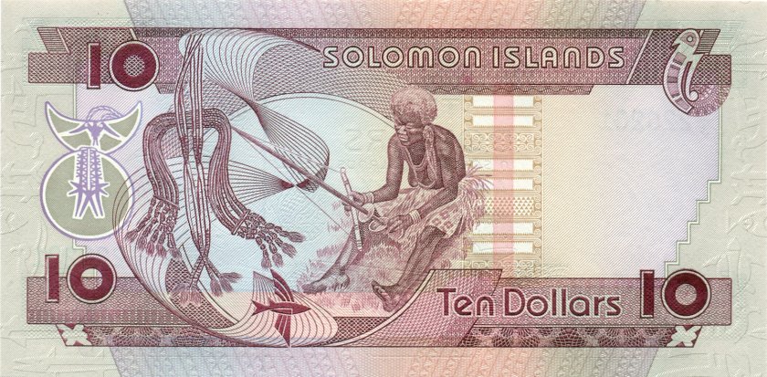 Solomon Islands P15 10 Dollars 1986 UNC